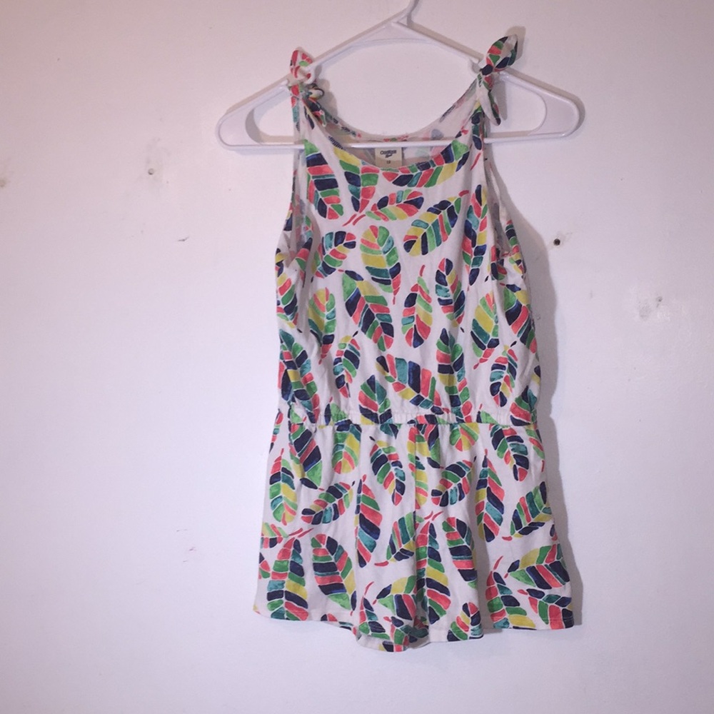 OshKosh b’gosh Tropical Romper Size 12